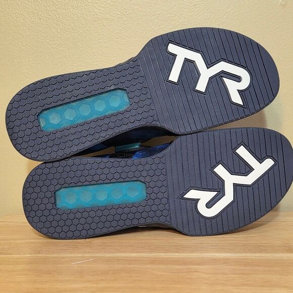 TYR L-1 Lifter Weightlifting Shoes Cosmic Navy Blue Men's Size 10.5 Women's 12 - Picture 6 of 7